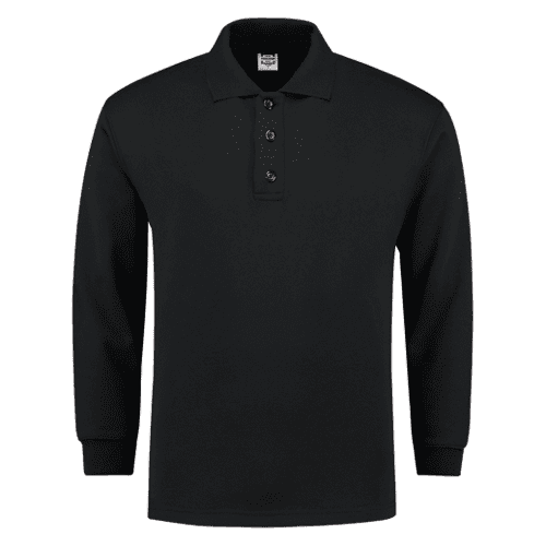 Tricorp polosweater zonder boord black (PS280)