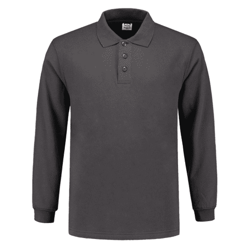 Tricorp polosweater zonder boord darkgrey (PS280)