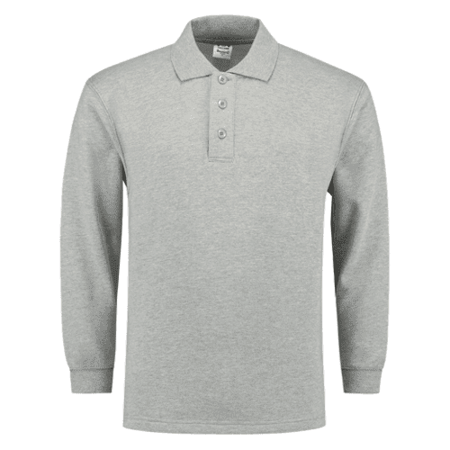 Tricorp polosweater zonder boord grey melange (PS280)