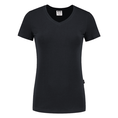 Tricorp T-shirt fitted met V-hals dames, navy (101008)