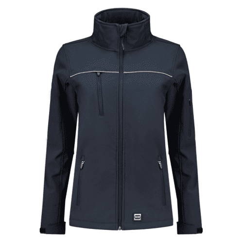 Tricorp softshell luxe jack dames - navy