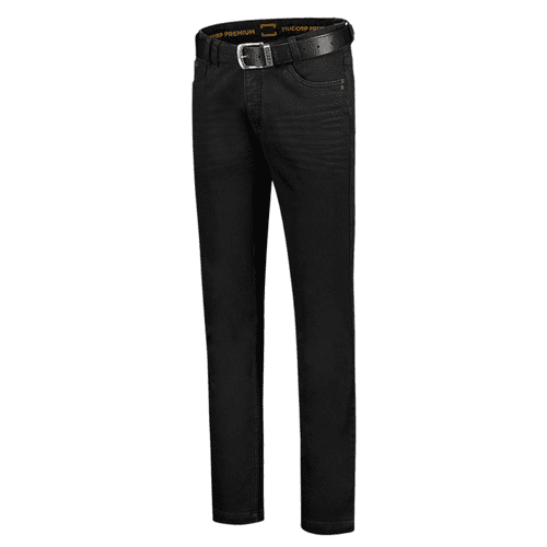 924589 Jeans prem stretch zwart 40-32