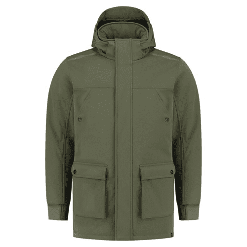 Tricorp winter parka Softshell Rewear - army