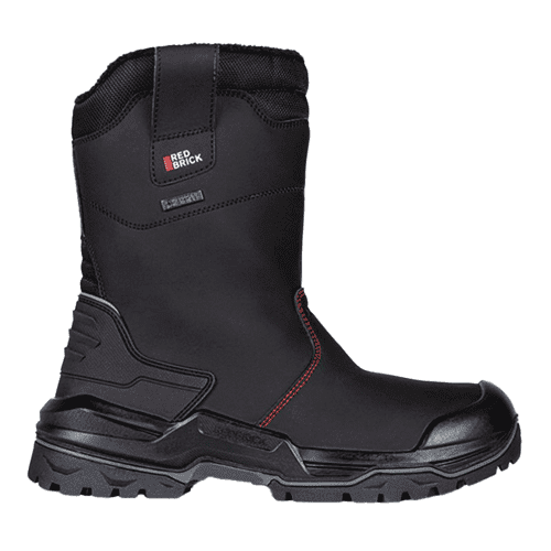Redbrick work boots Pulse S7S lined - black