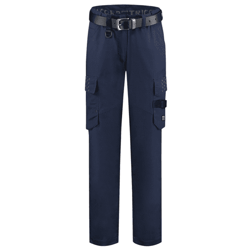 924003 Werkbr. twill dames navy 36