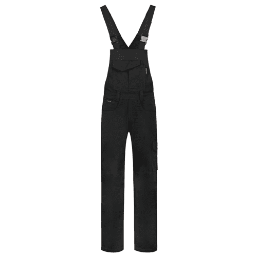 Tricorp industrial dungaree overalls - black