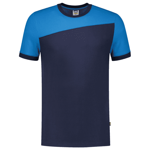 Tricorp T-shirt bicolor naden, ink-turquoise