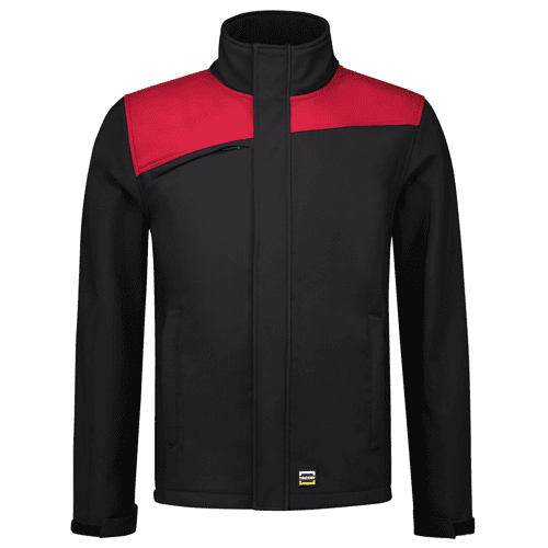 924509 Softshell bicolor black red 4XL