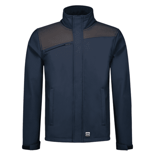 Tricorp softshell jacket Bicolor seams - ink/dark grey