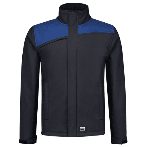 Tricorp softshell jacket Bicolor seams - navy/royal blue