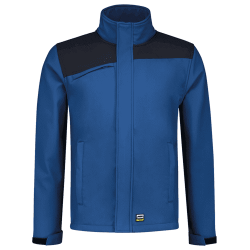 924310 Softshell bicolor royalnavy xxl