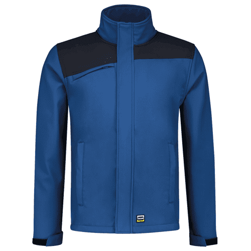 Tricorp softshell jacket Bicolor seams - royal blue/navy