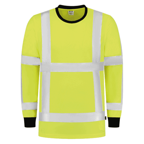 924355 Shirt rws birdseye l.mouw geel xxl