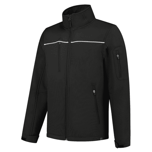 Tricorp softshell luxury Rewear jacket - black