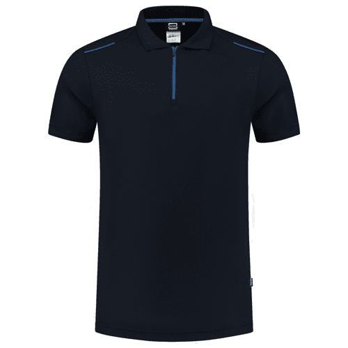 925017 TRI poloshirt Accent nvy/roy S