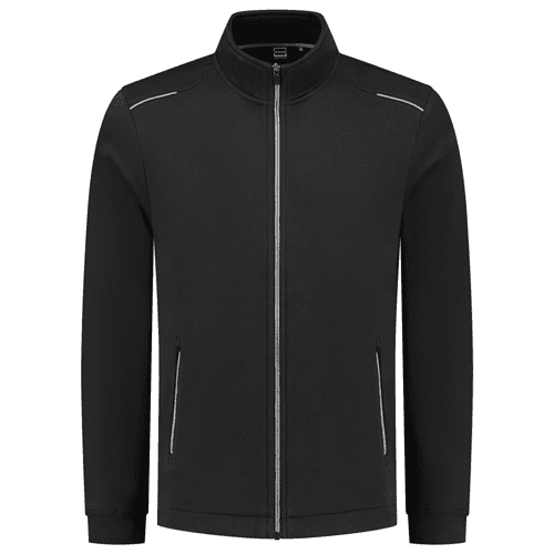 925103 TRI sweatvest Accent zw/gr XXL