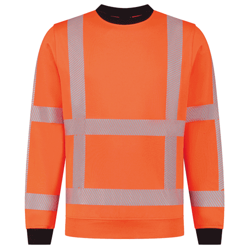 Tricorp sweater RWS Revisible - fluor orange