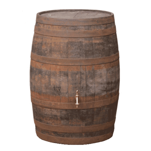 Used whiskey barrel water butt, 195 L