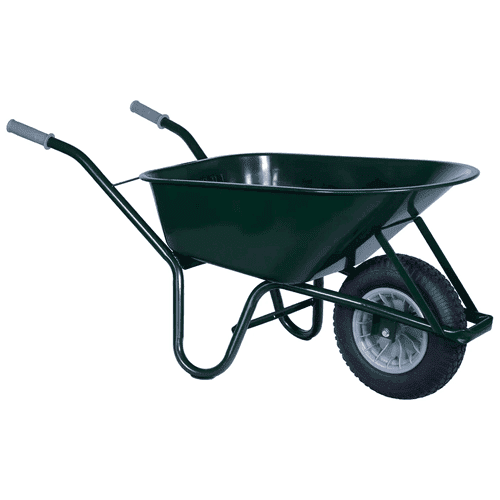 Construction wheelbarrow