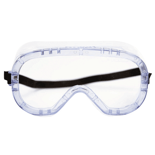 safety glasses, anti-mist, clear, adjustable