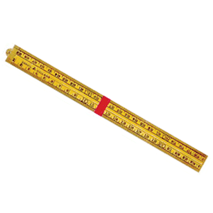 940132 Folding ruler wood L=1mtr