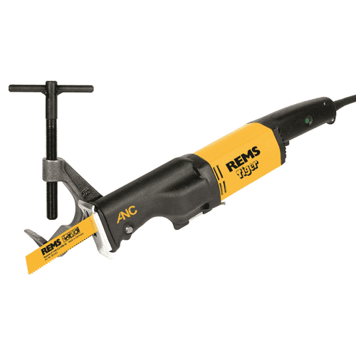 REMS Tiger ANC, electric reciprocating saw for pipes