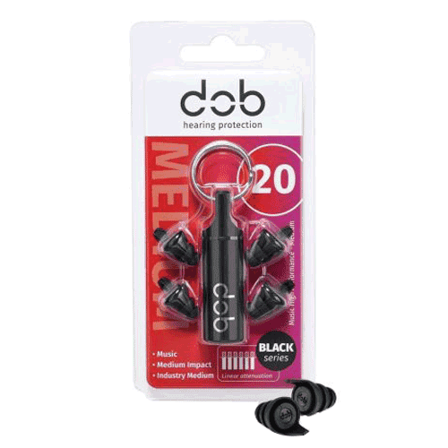 940561 DOB re-usable earplug zw 20dB Music