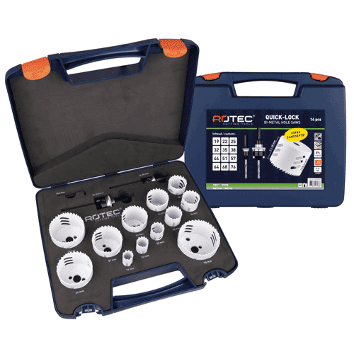 Rotec gatzagenset 14-delig, type 533 allround