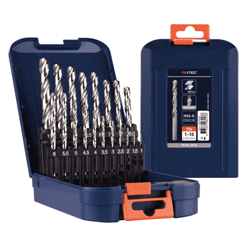 941084 Twist drill set 105 19 pcs cassette