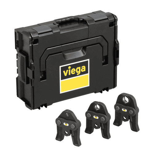 Viega press jaw set, PT2, metal fittings