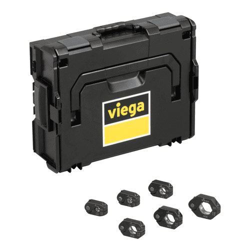 Viega press ring set for metal press fitting systems