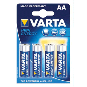 Varta High Energ battery's