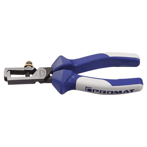 Promat wire stripper with opening spring