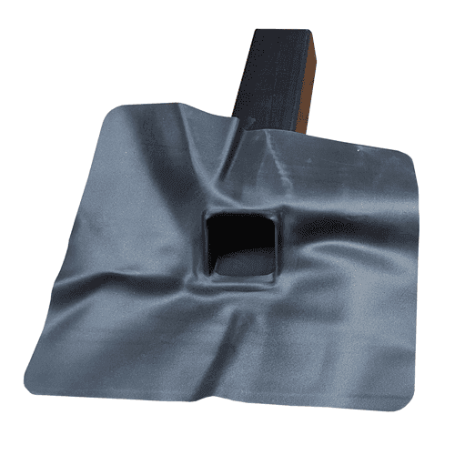 951312 EPDM kiezelbak+flap 6x8 45gr 30cm