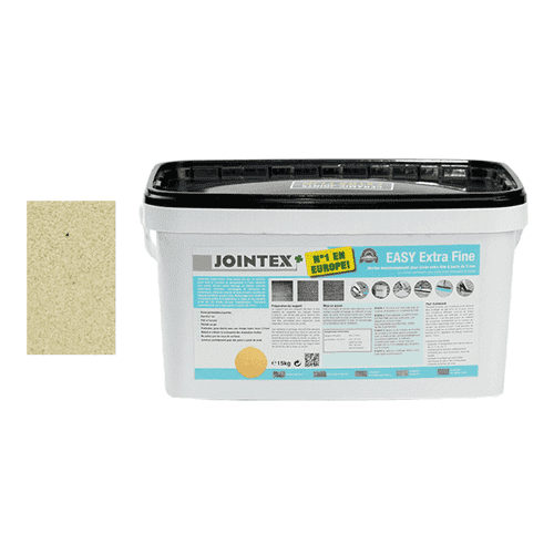Jointex Easy Extra fine joining mortar, neutral, bucket 15 kg