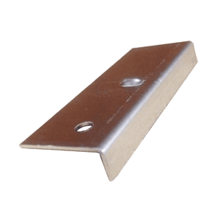 Roof edge profile cleat