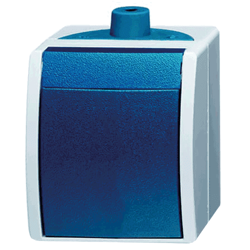 Busch-Jaeger Ocean surface-mounted two-way switch, IP44