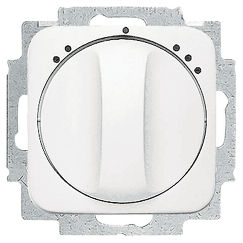 Busch-Jaeger Reflex flush-mounted 3-position fan switch, Alpine white