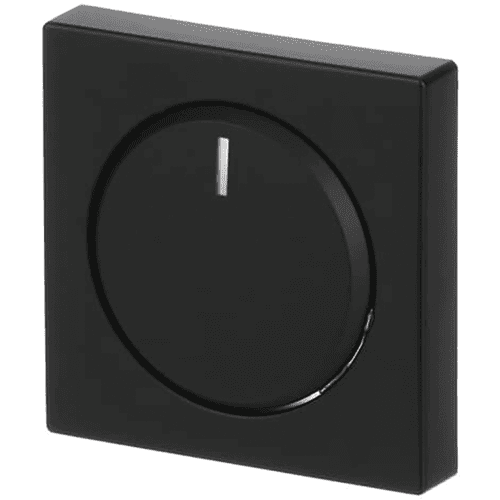 Busch-Jaeger Future cover plate with rotary knob for dimmer