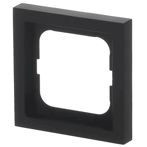 Busch-Jaeger Future cover frame angular, matt black