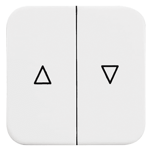 Busch-Jaeger Reflex control rocker blind switch with arrow symbol