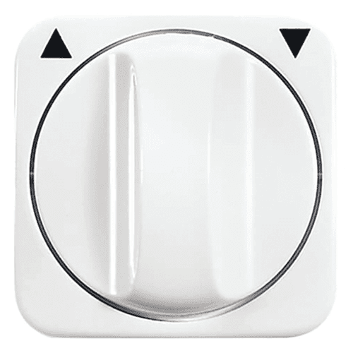 Busch-Jaeger Reflex central plate with 2-position rotary knob