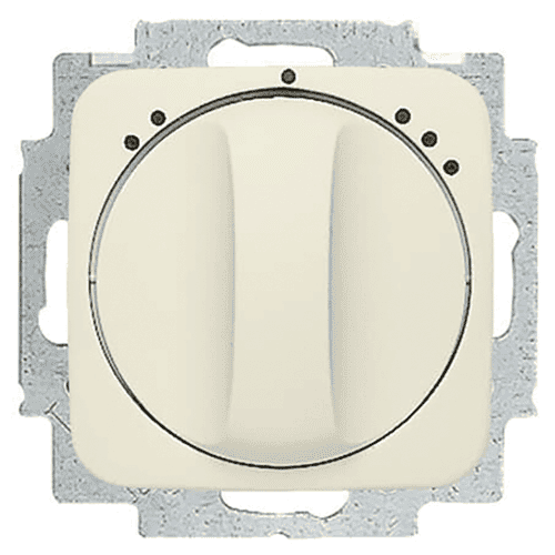 Busch-Jaeger SI flush-mounted 3-position fan switch, beige