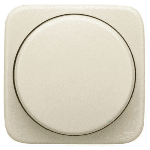 Busch-Jaeger SI cover plate with rotary knob for dimmer
