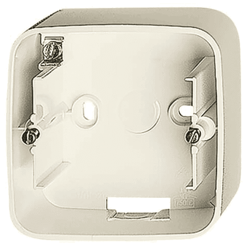 Busch-Jaeger SI lege opbouwdoos met bodem, beige