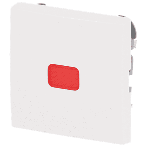 Busch-Jaeger Balance control rocker two-way switch + control lens