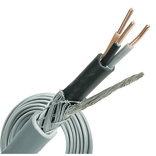981720 Inst.cable YMvKas 3x2,5+2,5mm R100m
