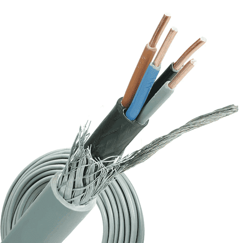 981725 Inst.cable YMvKas 4x2,5+2,5mm R100m