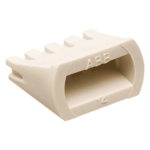 ABB keg voor buisvergrendeling in sleuf