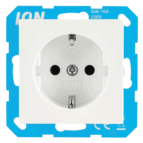 ION Industries grounded socket outlet V1/J1
